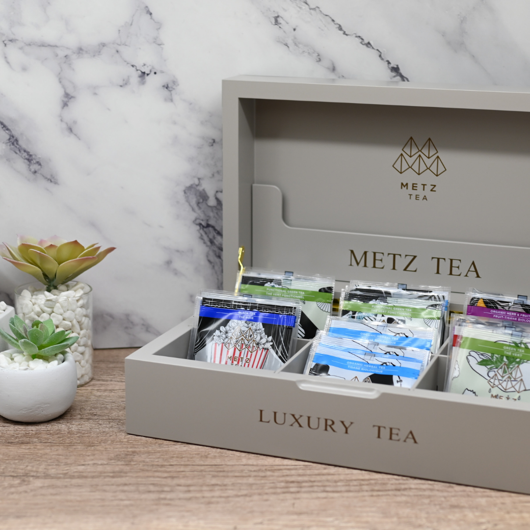 005 茶禮推薦! 奢華茶品展示禮盒 Metz Deluxe Gift Set