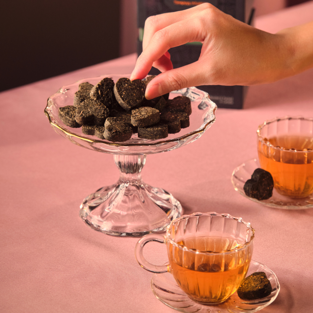 A Perfect Romantic Gesture - Heart Tea Cakes - Perfect Gifts for Tea Lovers