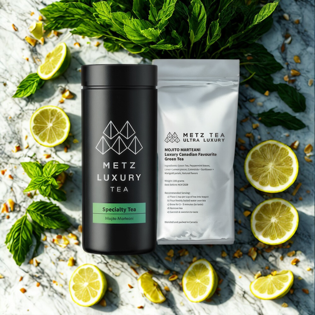 馬丁尼綠茶 - 真正的以茶代酒，帶來清爽無負擔享受！ – METZ Luxury Tea Hong Kong