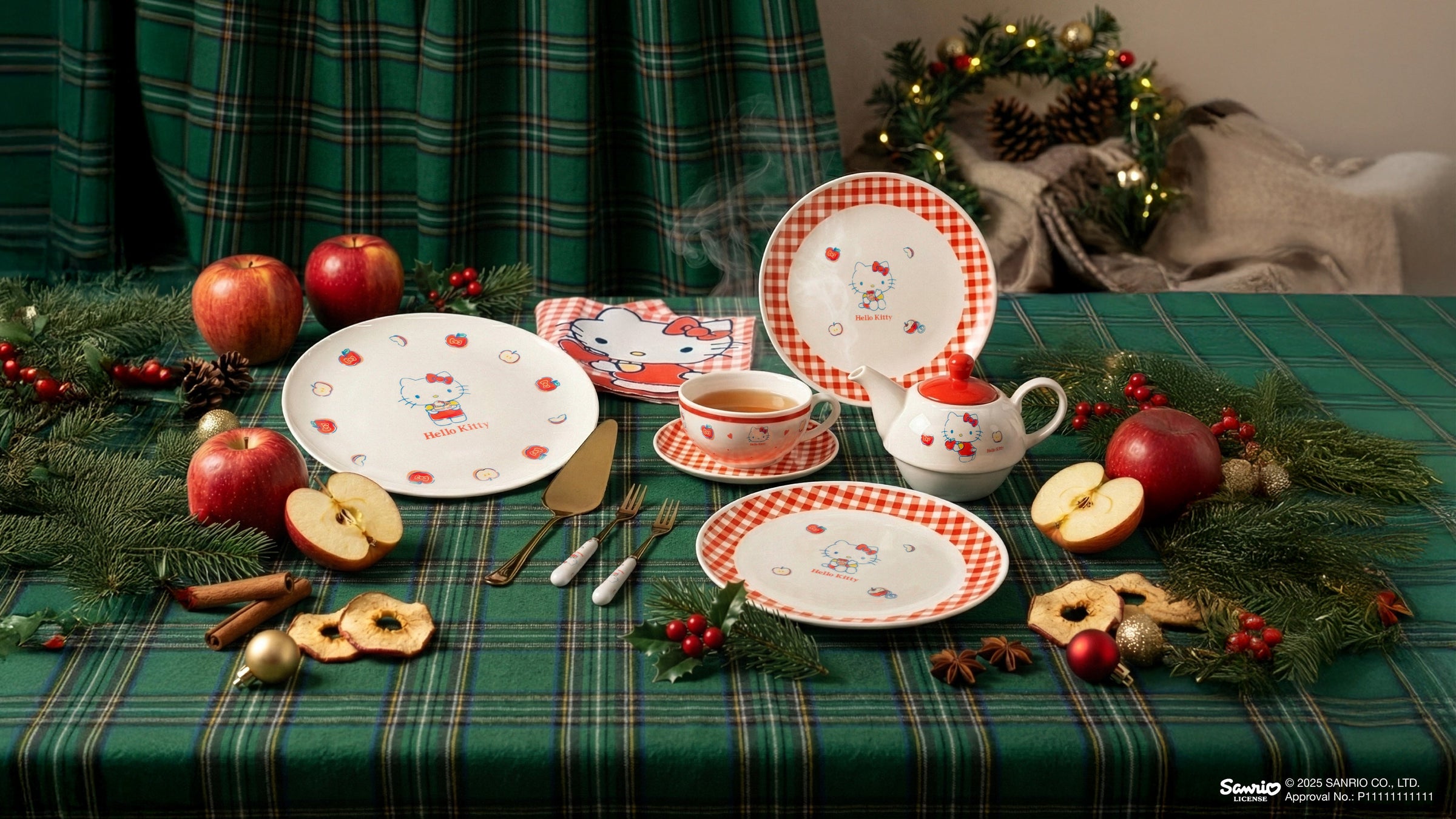 Hello Kitty Apple Pie Tea Series