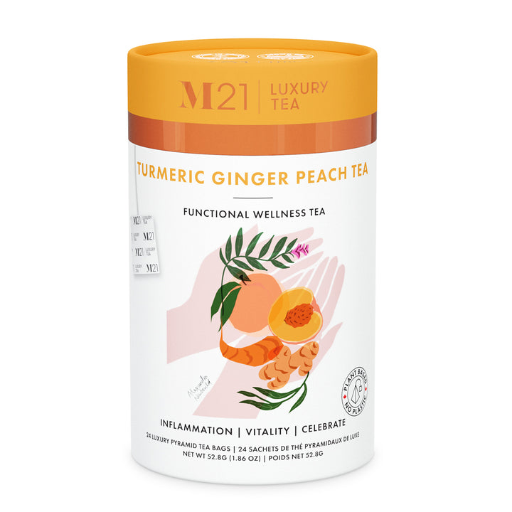 M21 Turmeric Ginger Peach Tea