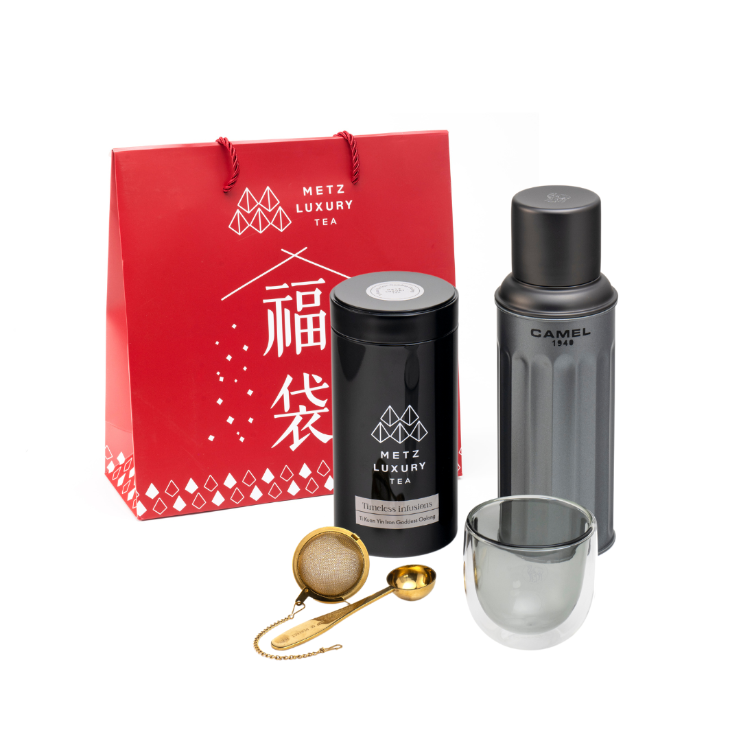 CNY Black Camel Bottle Tea Lucky Bag METZ Luxury Tea Hong Kong