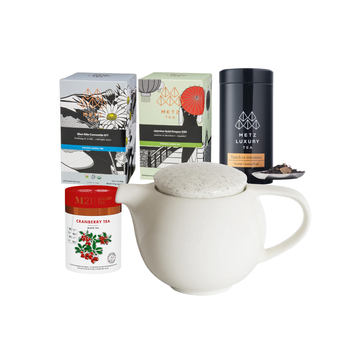 CNY Pro-Tea Teapot Tea Gift Set