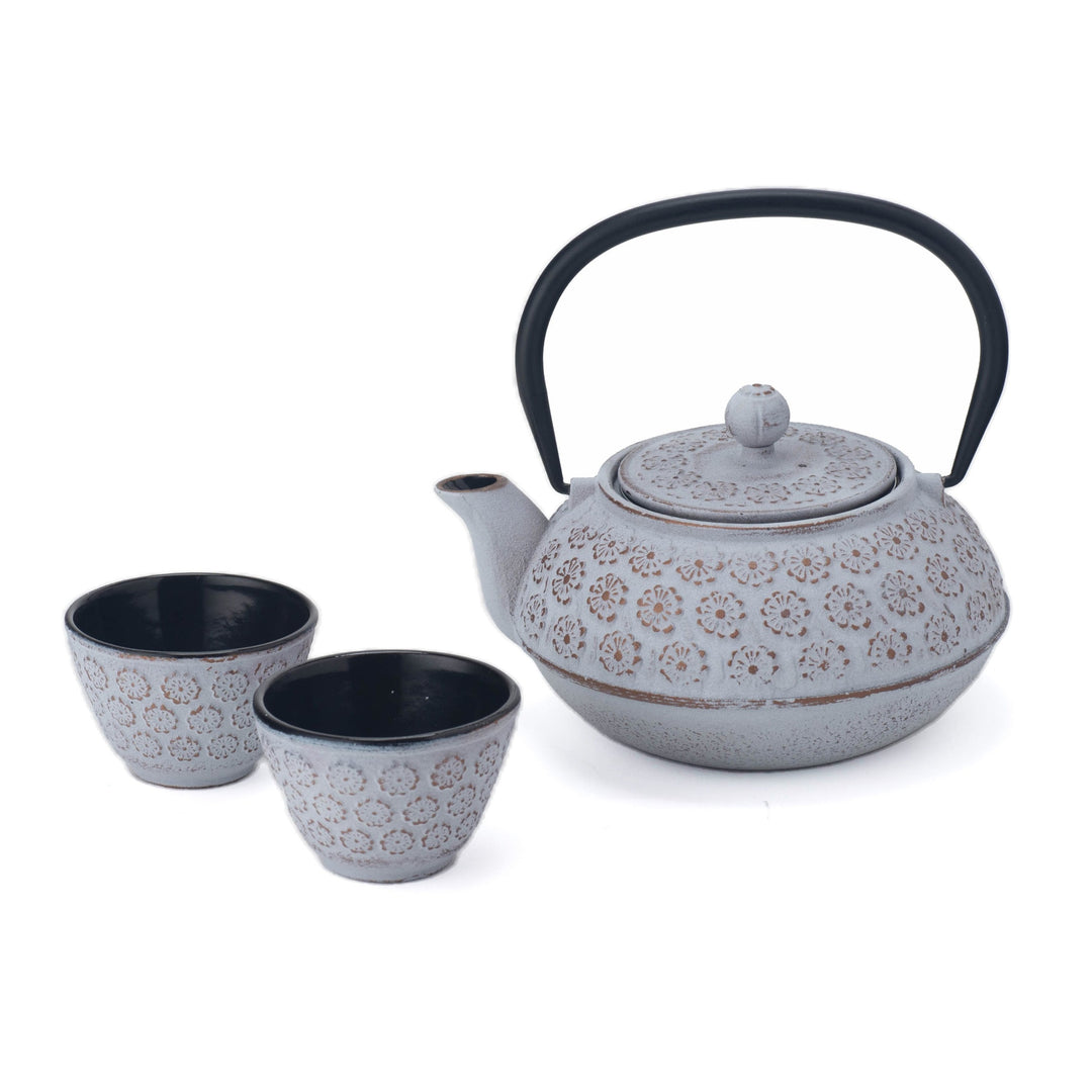 Grey Teapot 0.9L set
