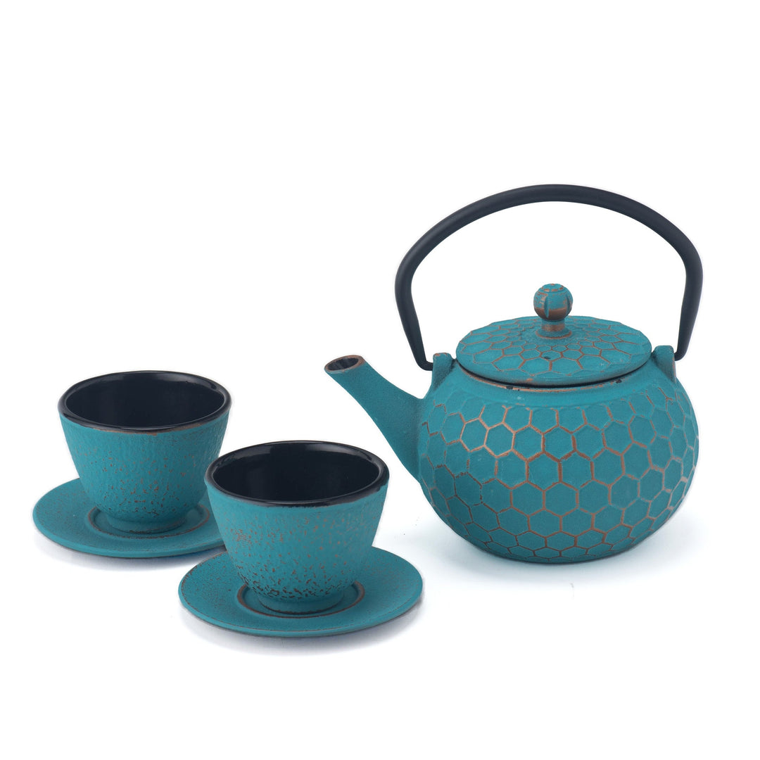 Blue Teapot 0.5L set