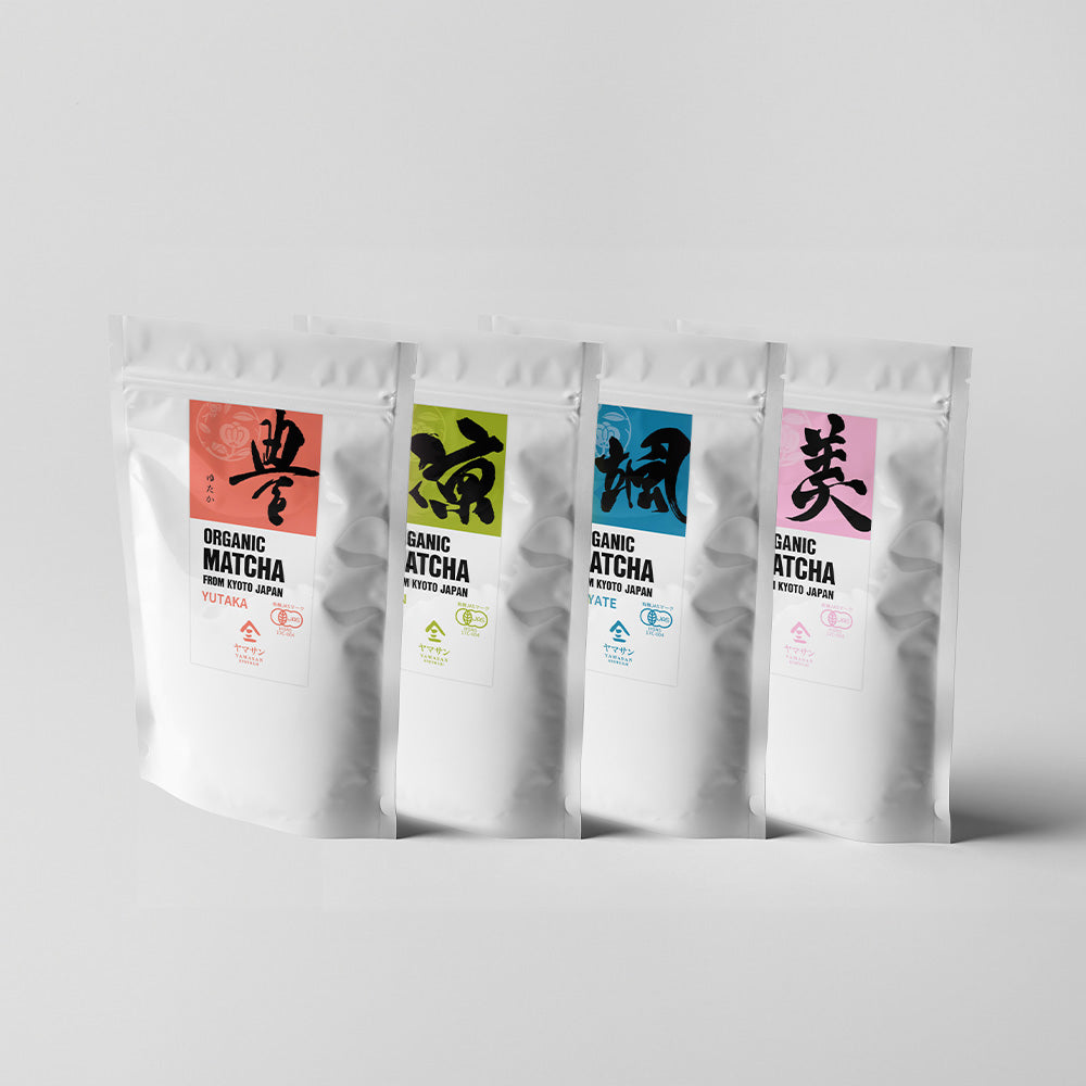 Organic Japanese Matcha Powder Set of 4
