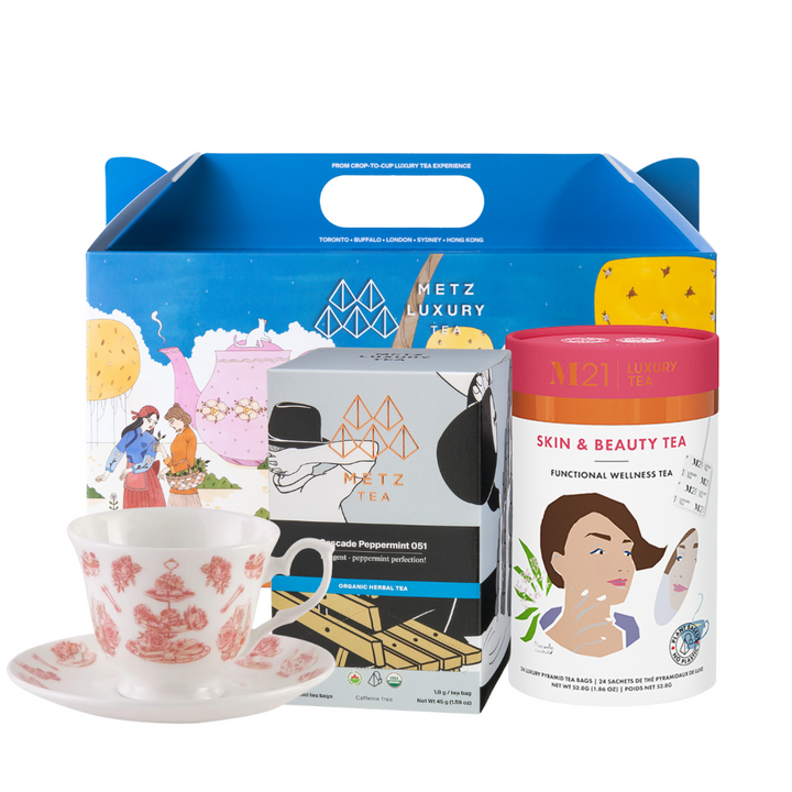 Christmas Lucky Tea Box