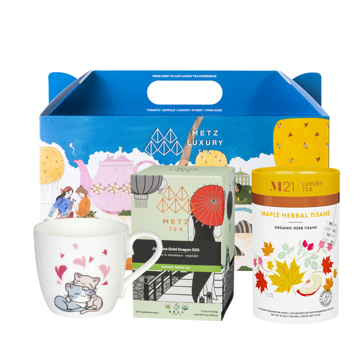 Christmas Lucky Tea Box