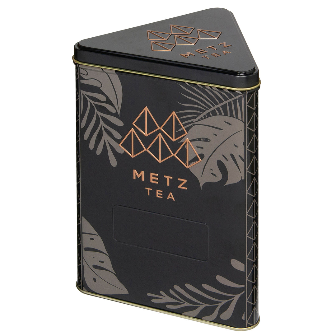 Premium Tea Caddy 高級茶葉三角鐵罐  