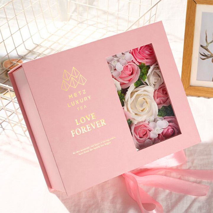 ♡ 情人節花茶禮盒♡ Valentine's Day Special Tea Candle & Flower Set