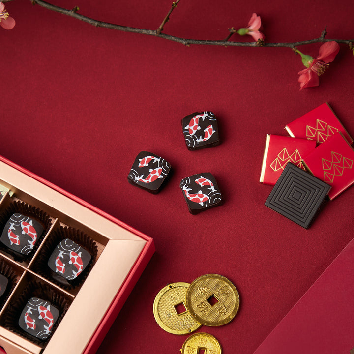 【新春限定】 金龍茉莉花茶 X 朱古力禮盒 | Chinese New Year ‘Sweet Jasmine’ Tea Chocolate Set